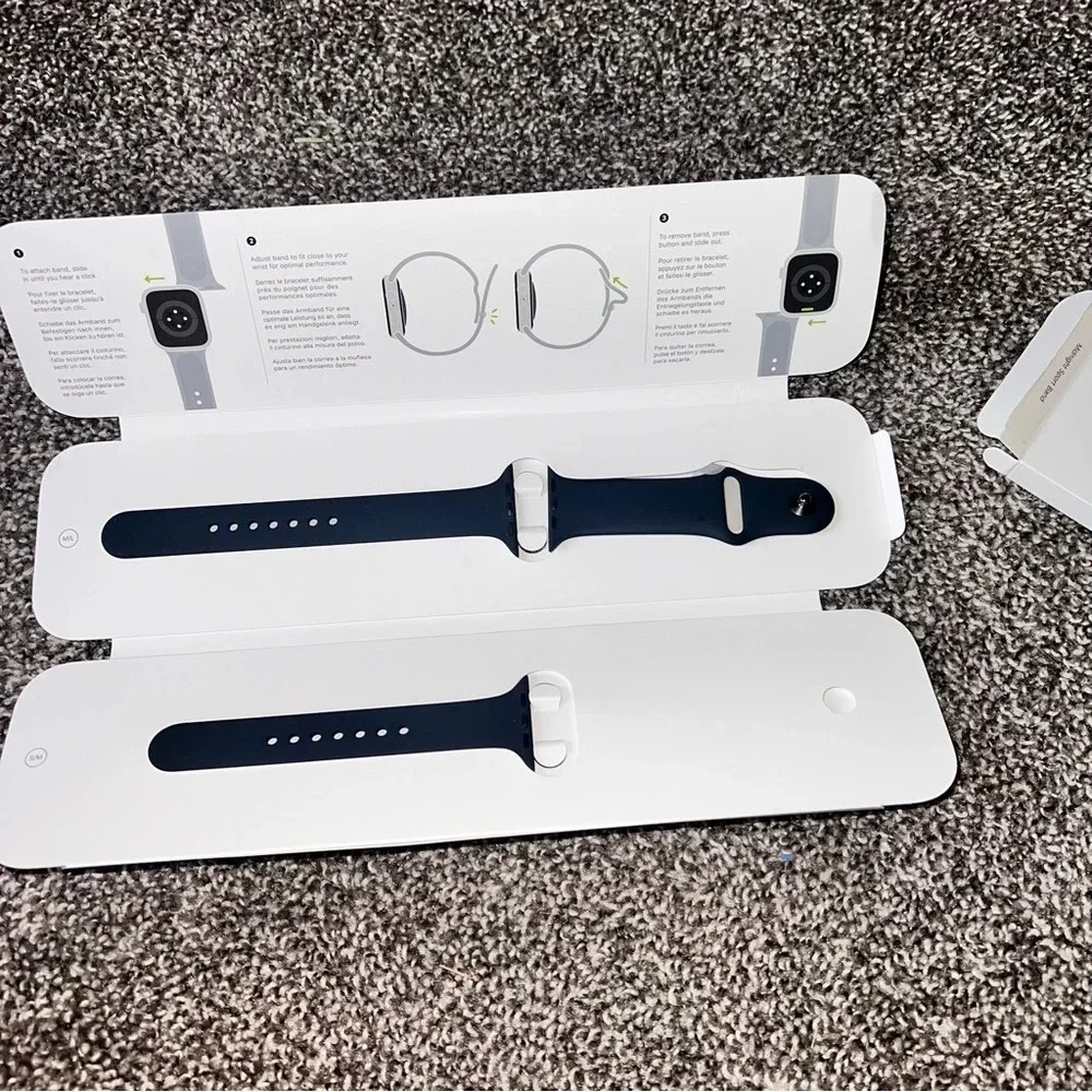 Apple Watch Midnight Sport Band 45mm